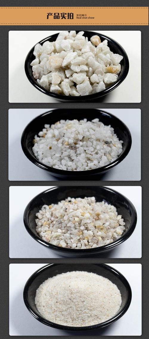 供应玻璃喷砂用石英 砂 20